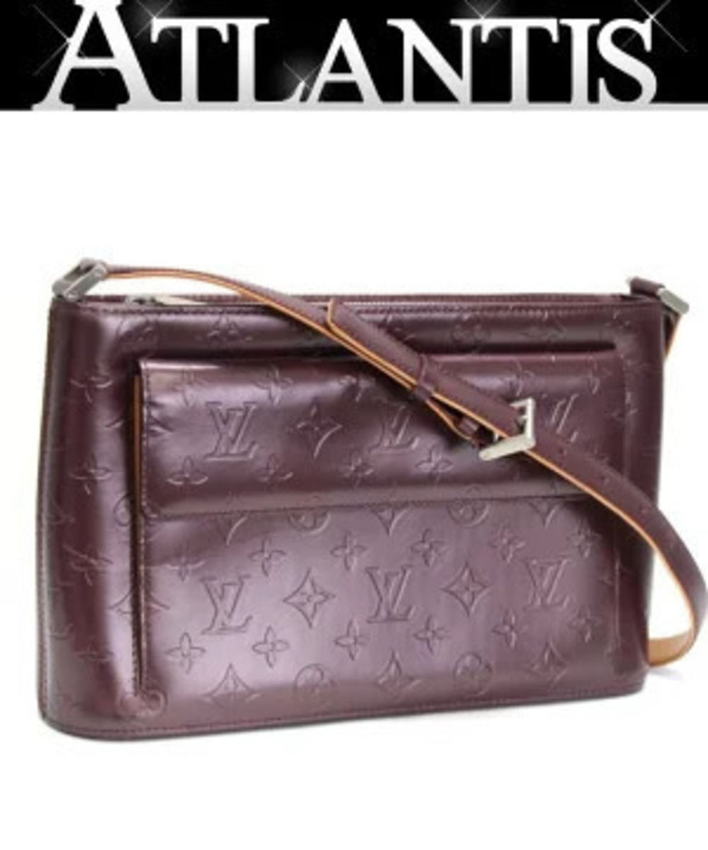 Louis Vuitton Alston Shoulder Bag Monogram Mat Violet